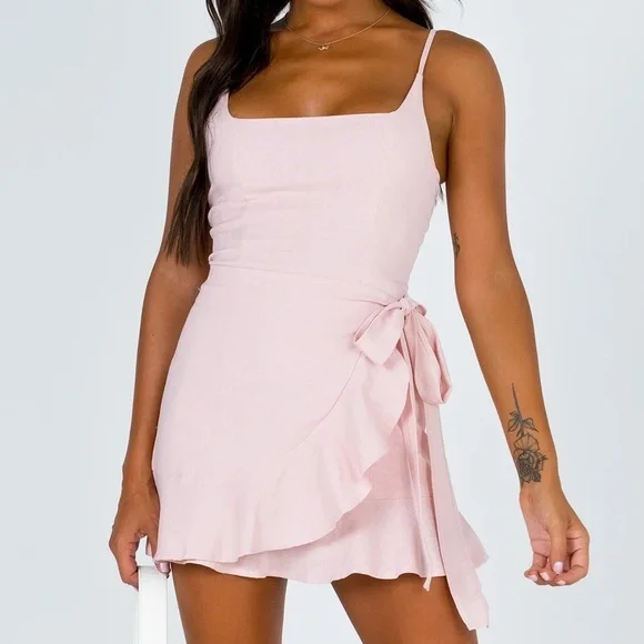 Princess Polly | Dresses | Princess Polly Pink Blush Mini Dress | Poshmark